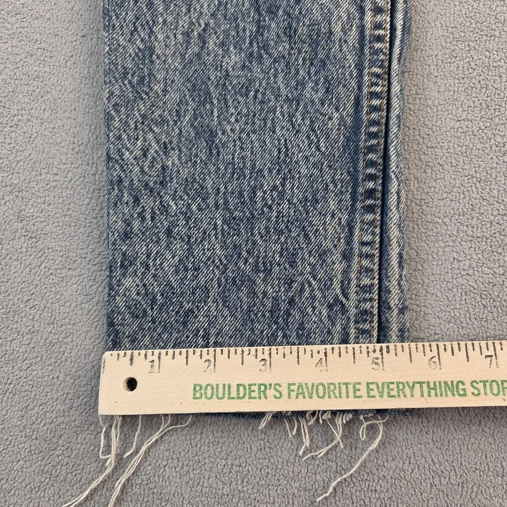Vintage Levis 501 Jeans Mens Blue Acid‎ Wash Denim Tapered USA 80s Fits 28x26